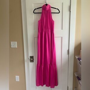 NWT pink maxi dress
